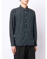 Chemise à manches longues gris foncé Comme des Garcons Homme Deux