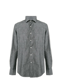 Chemise à manches longues gris foncé Glanshirt