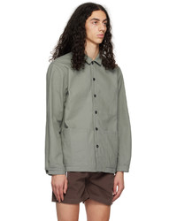 Chemise à manches longues gris foncé Whim Golf