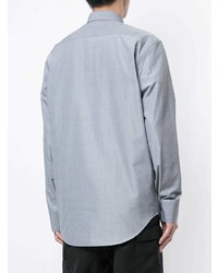 Chemise à manches longues grise Jil Sander