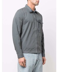 Chemise à manches longues grise C.P. Company