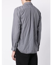 Chemise à manches longues grise Comme des Garcons Homme Deux