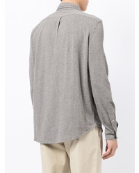 Chemise à manches longues grise Polo Ralph Lauren