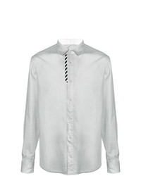 Chemise à manches longues grise Off-White
