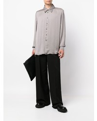 Chemise à manches longues grise Atu Body Couture