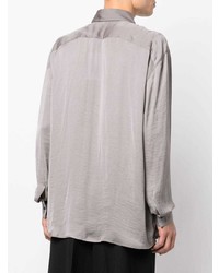 Chemise à manches longues grise Atu Body Couture