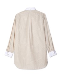 Chemise à manches longues imprimée beige Wales Bonner