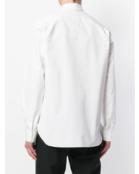 Chemise à manches longues imprimée blanche et noire Calvin Klein 205W39nyc