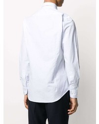 Chemise à manches longues imprimée blanche Etro