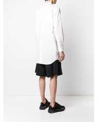 Chemise à manches longues imprimée blanche Comme Des Garcons Homme Plus