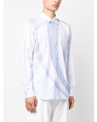 Chemise à manches longues imprimée blanche Comme Des Garcons SHIRT