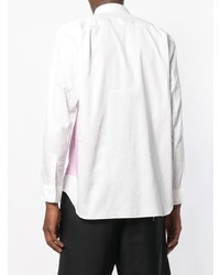 Chemise à manches longues imprimée blanche Comme Des Garcons SHIRT