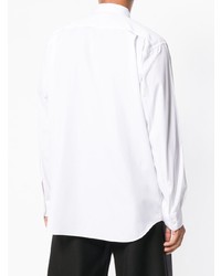 Chemise à manches longues imprimée blanche Comme Des Garcons SHIRT