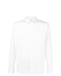 Chemise à manches longues imprimée blanche Comme Des Garçons Shirt Boys