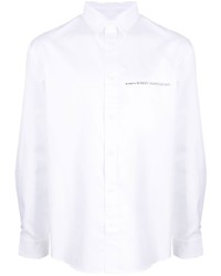 Chemise à manches longues imprimée blanche Misbhv