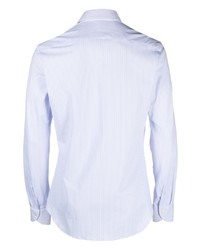 Chemise à manches longues imprimée blanche Xacus