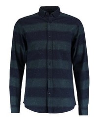 Chemise à manches longues imprimée bleu canard ONLY & SONS