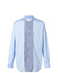 Chemise à manches longues imprimée bleu clair Comme Des Garcons SHIRT