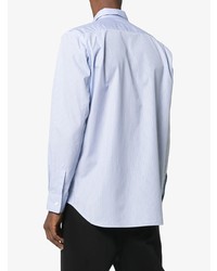 Chemise à manches longues imprimée bleu clair Comme Des Garcons SHIRT