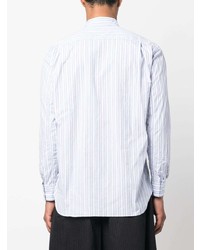 Chemise à manches longues imprimée bleu clair Comme Des Garcons SHIRT