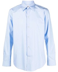 Chemise à manches longues imprimée bleu clair FURSAC