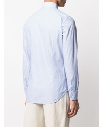 Chemise à manches longues imprimée bleu clair Etro