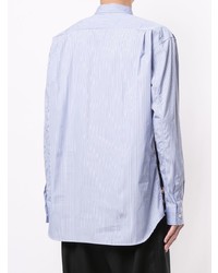 Chemise à manches longues imprimée bleu marine Comme Des Garcons SHIRT