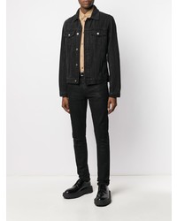 Chemise à manches longues imprimée marron clair DSQUARED2