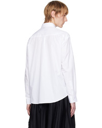 Chemise à manches longues imprimée marron Simone Rocha