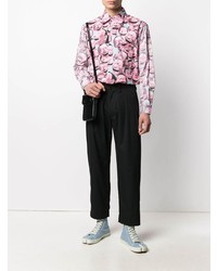 Chemise à manches longues imprimée multicolore Comme Des Garcons SHIRT