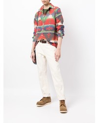 Chemise à manches longues imprimée multicolore Polo Ralph Lauren