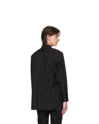 Chemise à manches longues imprimée noire Comme Des Garcons Play