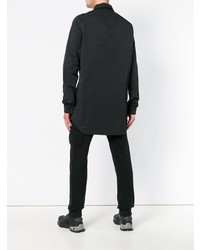 Chemise à manches longues imprimée noire Rick Owens DRKSHDW