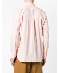 Chemise à manches longues imprimée rose Comme Des Garçons Shirt Boys
