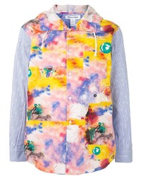 Chemise à manches longues imprimée tie-dye multicolore Comme Des Garcons SHIRT