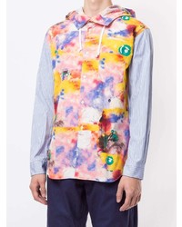 Chemise à manches longues imprimée tie-dye multicolore Comme Des Garcons SHIRT