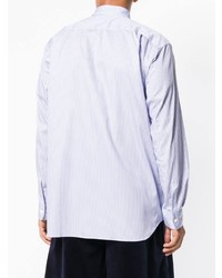 Chemise à manches longues imprimée violet clair Comme Des Garcons SHIRT