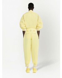 Chemise à manches longues jaune Alexander McQueen