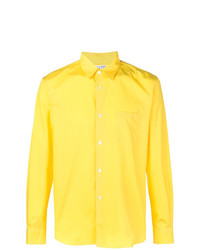 Chemise à manches longues jaune Comme Des Garçons Shirt Boys