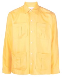 Chemise à manches longues jaune FURSAC