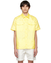 Chemise à manches longues jaune Kanghyuk