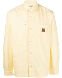Chemise à manches longues jaune Kenzo