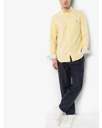 Chemise à manches longues jaune Polo Ralph Lauren