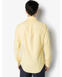Chemise à manches longues jaune Polo Ralph Lauren