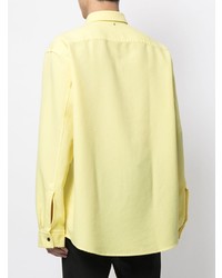 Chemise à manches longues jaune Oamc