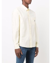 Chemise à manches longues jaune Diesel