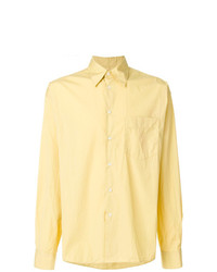 Chemise à manches longues jaune Marni