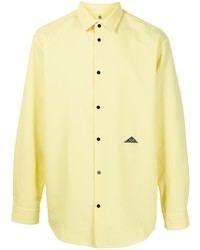 Chemise à manches longues jaune Oamc