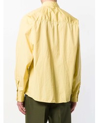 Chemise à manches longues jaune Marni