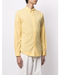 Chemise à manches longues jaune Polo Ralph Lauren